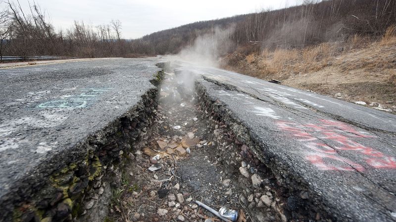 Centralia Abandoned Town - Centralia, Columbia County