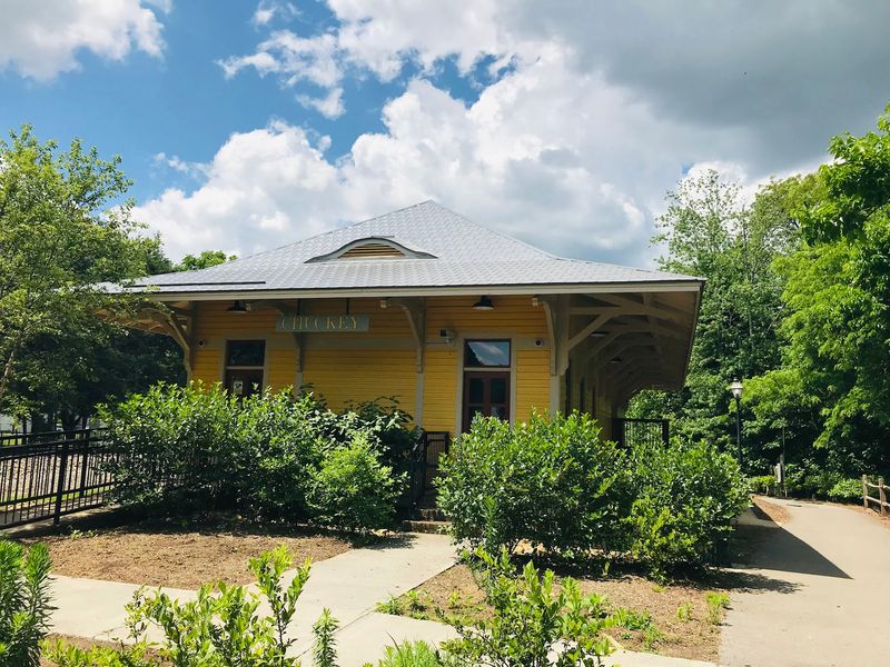 Chuckey Railroad Depot Museum near Jonesborough