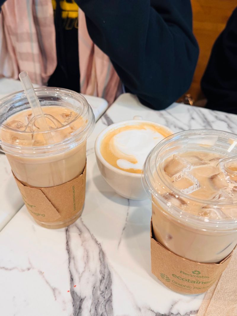 Coffee, Lattes, And Hot Chocolate Complete The Order