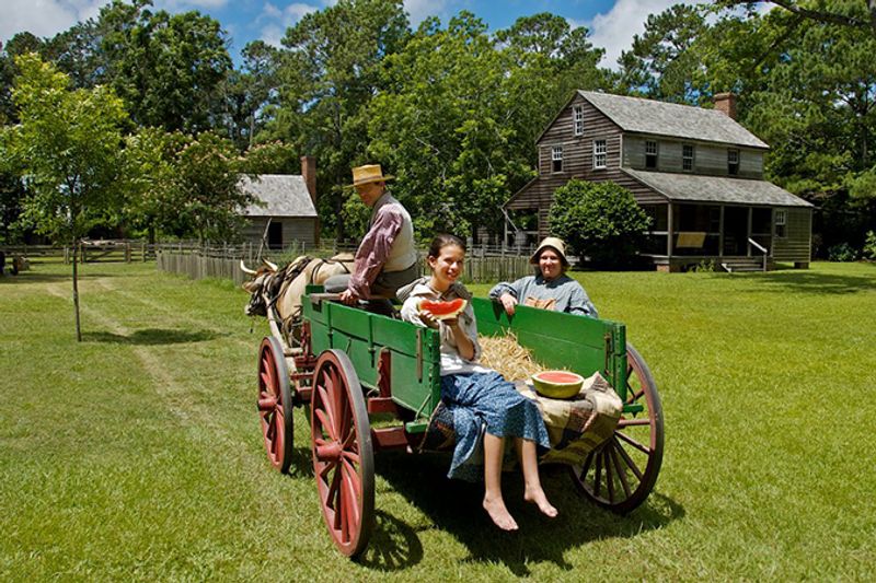 Costumed Interpreters Bring the Past to Life Costumed Interpreters Bring the Past to Life