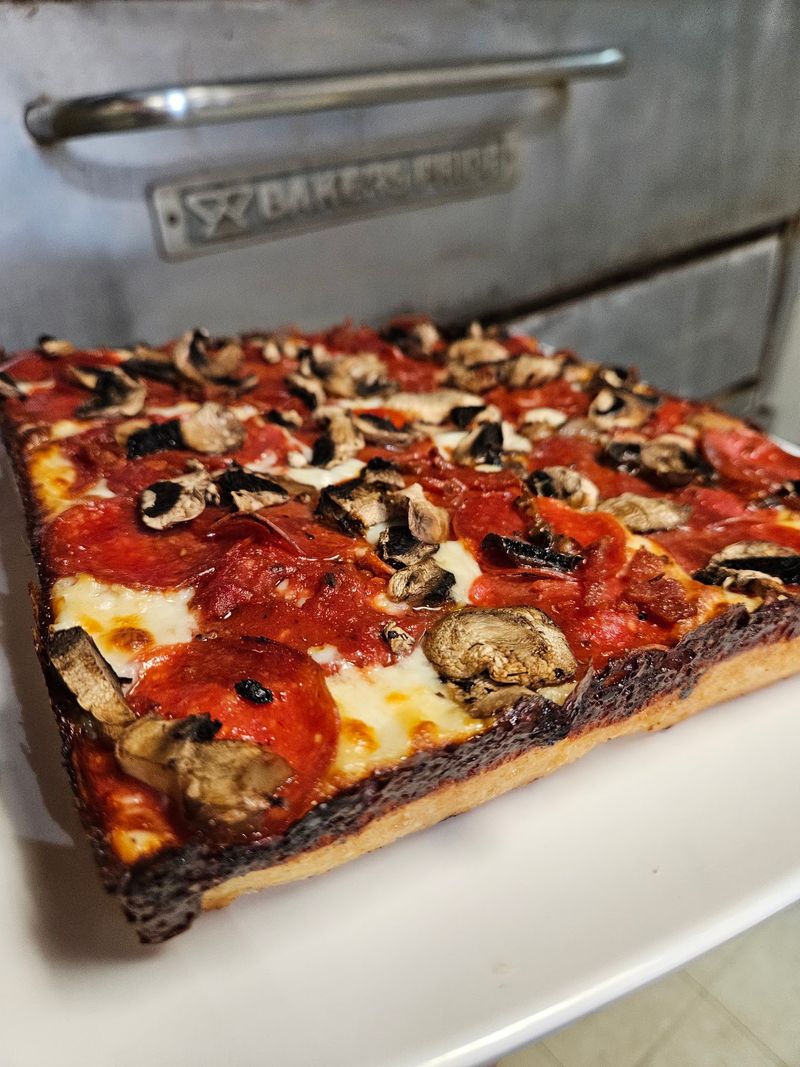Detroit-Style Square Pizza Detroit-Style Square Pizza
