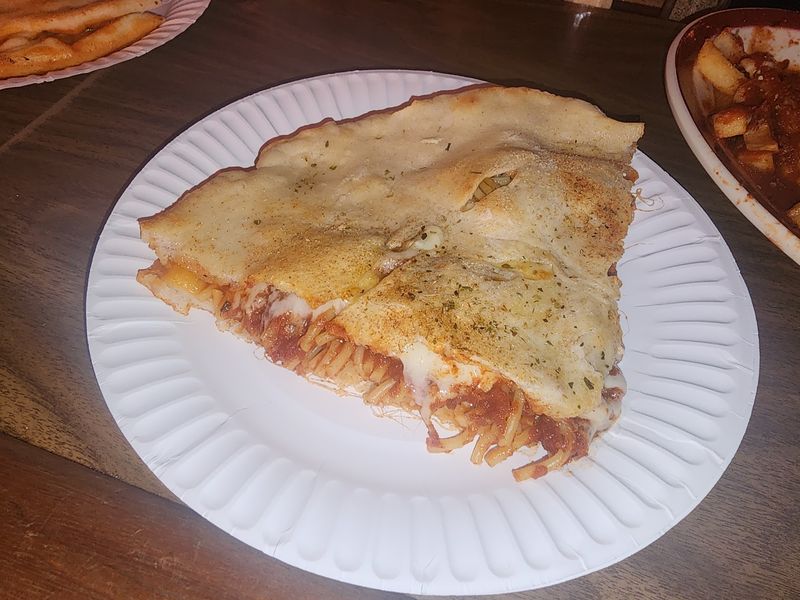 Don’t Skip the Spaghetti Pizza and Clams Casino Pie Don’t Skip the Spaghetti Pizza and Clams Casino Pie