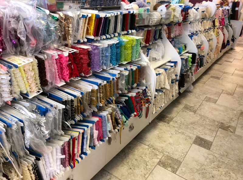 Dress Fabrics and Decorative Trims Bring Handmade Outfits to Life Dress Fabrics and Decorative Trims Bring Handmade Outfits to Life