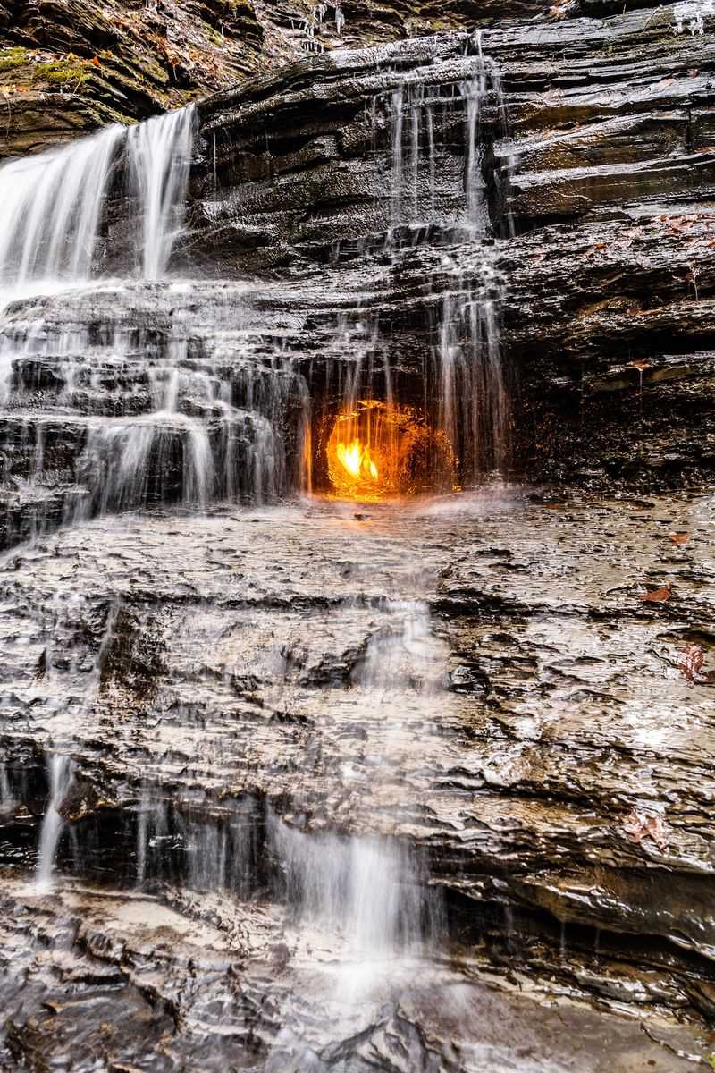 Eternal Flame Falls - Orchard Park