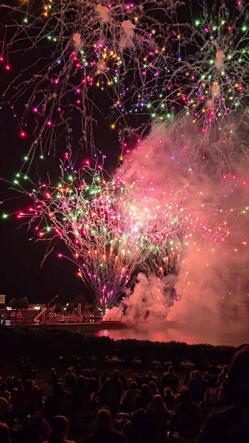 First Fireworks Bring The Big Pause