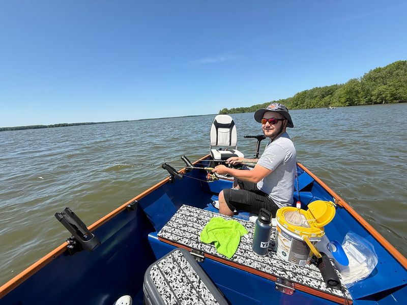 Fishing and Boating Keep the Campground Busy Fishing and Boating Keep the Campground Busy