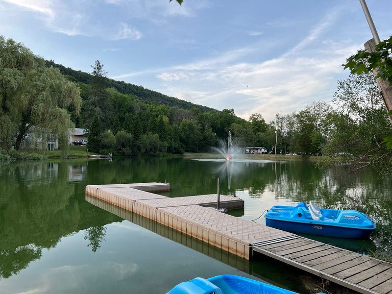 Fishing and Paddle Boats Make It Easy to Spend the Day on the Water