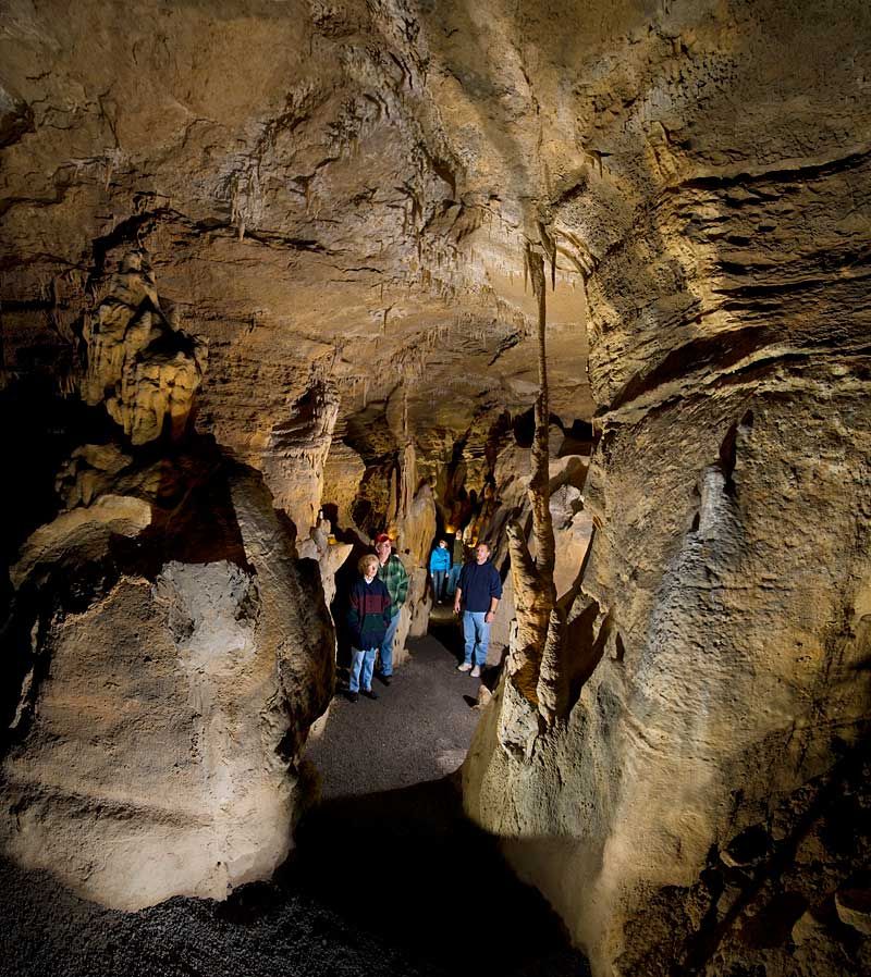 Follow the Lantern-Lit Wonder of Lincoln Caverns Follow the Lantern-Lit Wonder of Lincoln Caverns