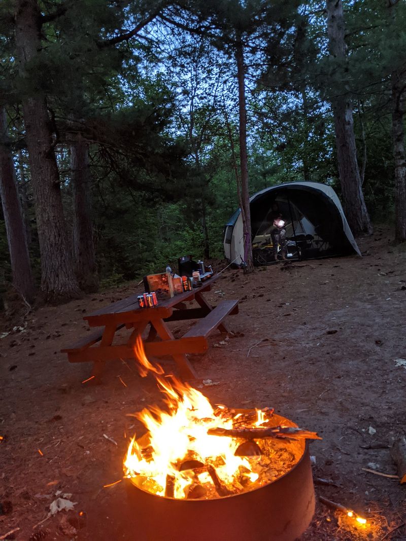 Fox River State Forest Campground