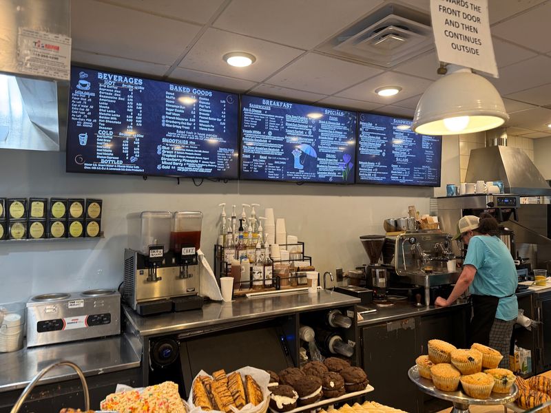 Friendly Staff And Fast Service Help The Line Move
