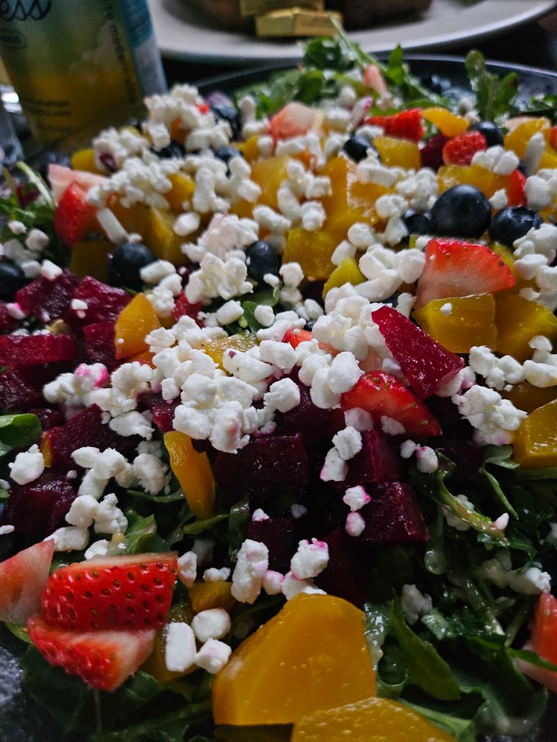 Garden flavor shows up across the menu