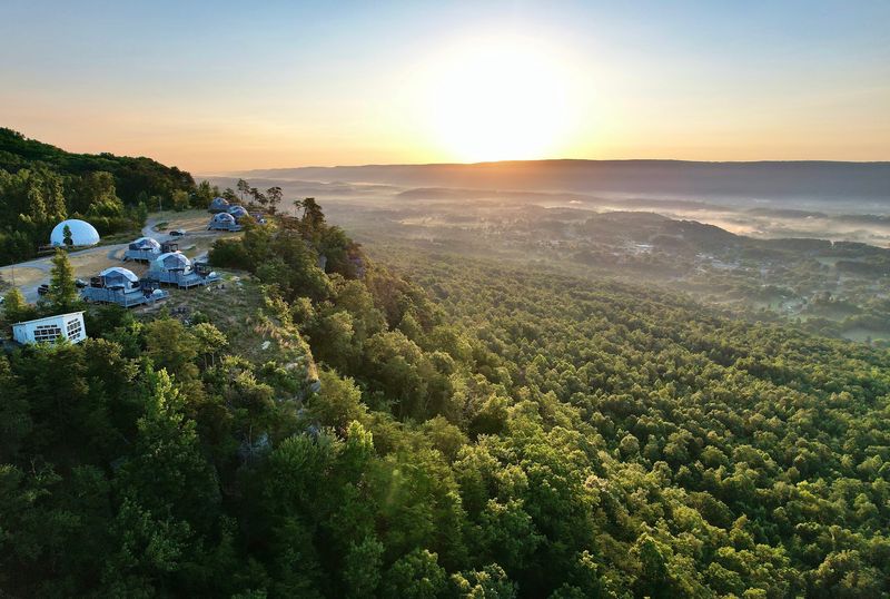 Geodesic Domes with Sunrise Views You Won't Forget