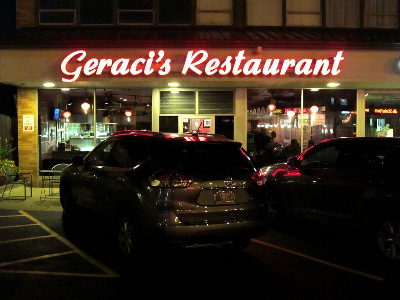 Geraci’s Restaurant, University Heights Geraci’s Restaurant, University Heights