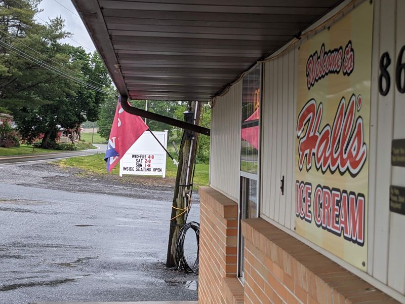 Hall’s Ice Cream