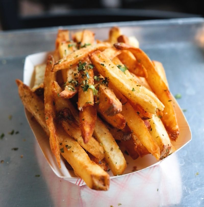 Hand-Cut Fries Are Almost as Tempting as the Burgers Hand-Cut Fries Are Almost as Tempting as the Burgers