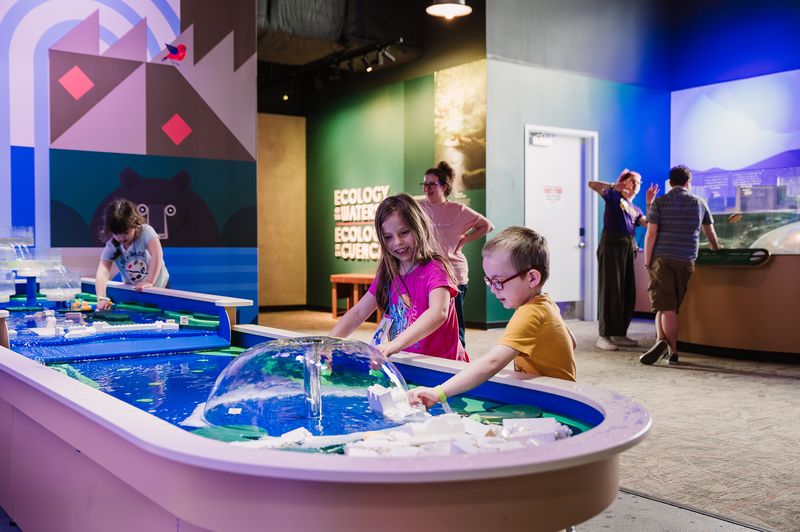 Hands-On Science Fills Both Floors Hands-On Science Fills Both Floors