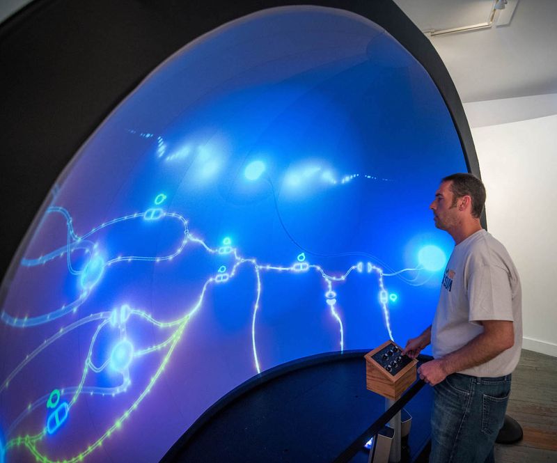 Hands-On Synthesizers Make The Visit Come Alive