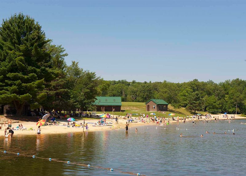 Hickory Run State Park Beach (Sand Spring Lake) Hickory Run State Park Beach (Sand Spring Lake)