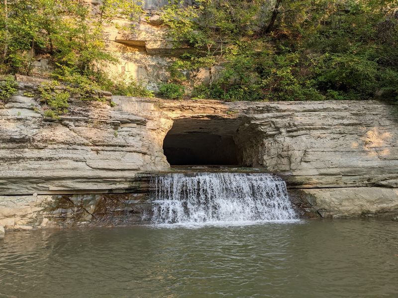 Hike to a Tunnel Carved Through a Bluff in Kingston Springs Hike to a Tunnel Carved Through a Bluff in Kingston Springs