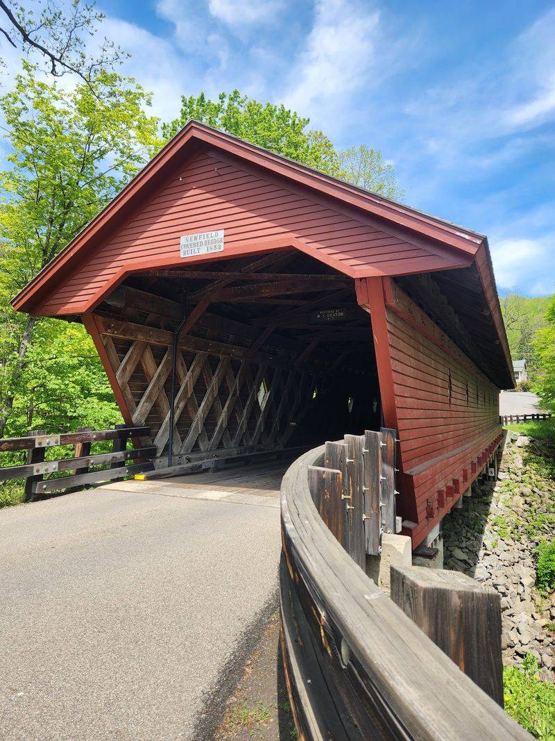 Historic Newfield Covered Bridge (Newfield)