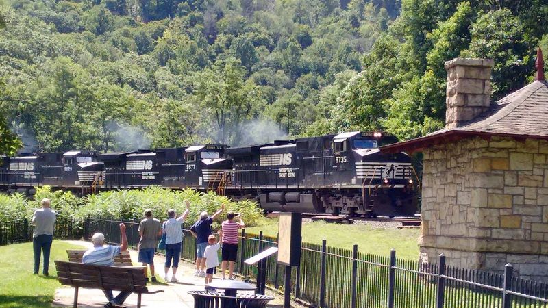 Horseshoe Curve and the Railroaders Memorial Museum, Altoona Horseshoe Curve and the Railroaders Memorial Museum, Altoona