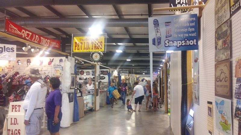 Hundreds of Vendors Spread Across Multiple Buildings