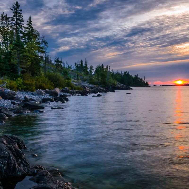 Isle Royale National Park, Lake Superior via Houghton Isle Royale National Park, Lake Superior via Houghton