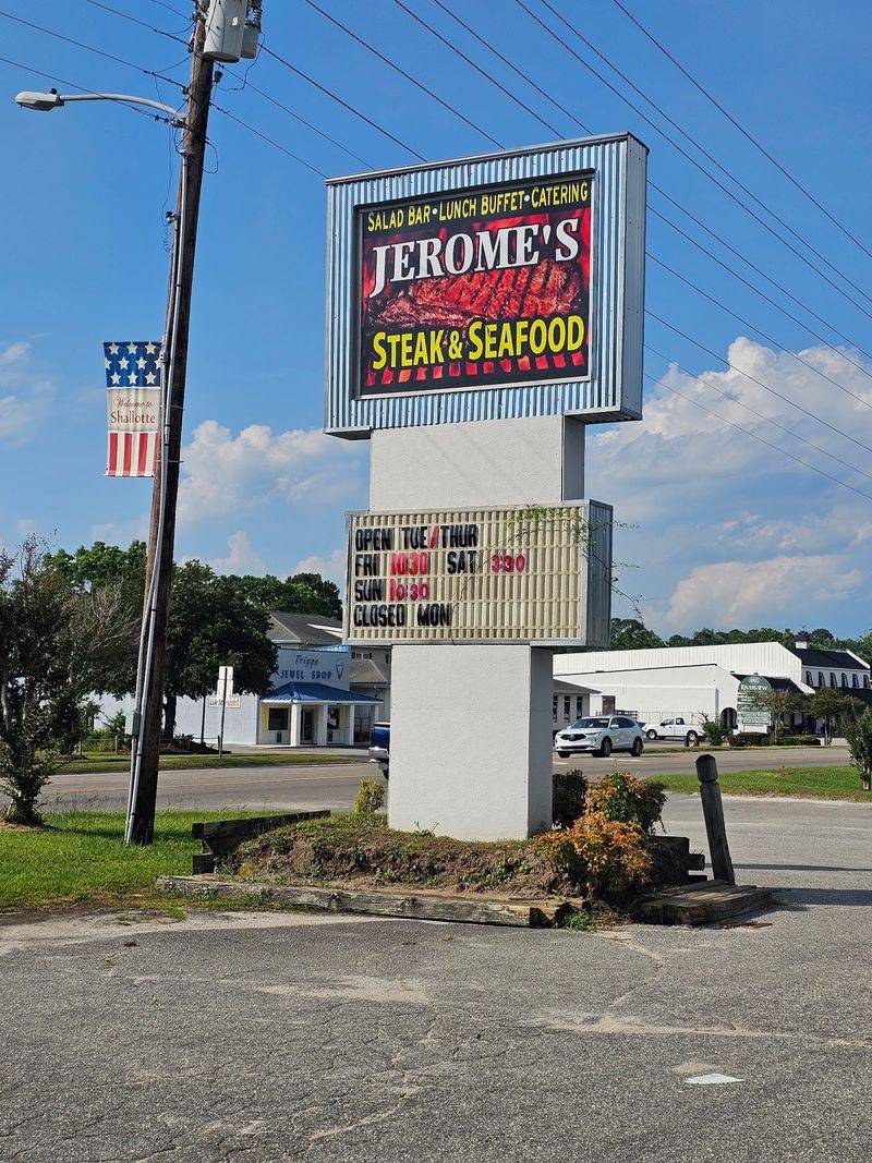 Jerome’s Steak & Seafood, Shallotte