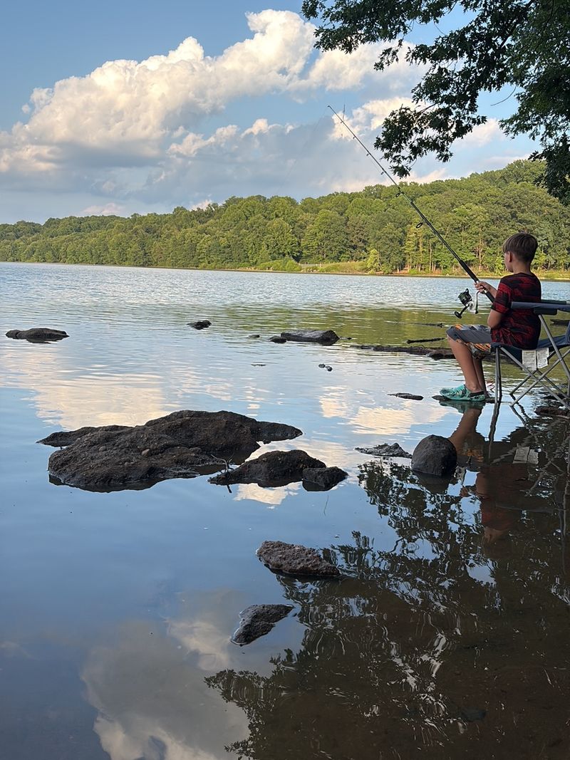 Kayaks and Fishing Bring People Close to the Water