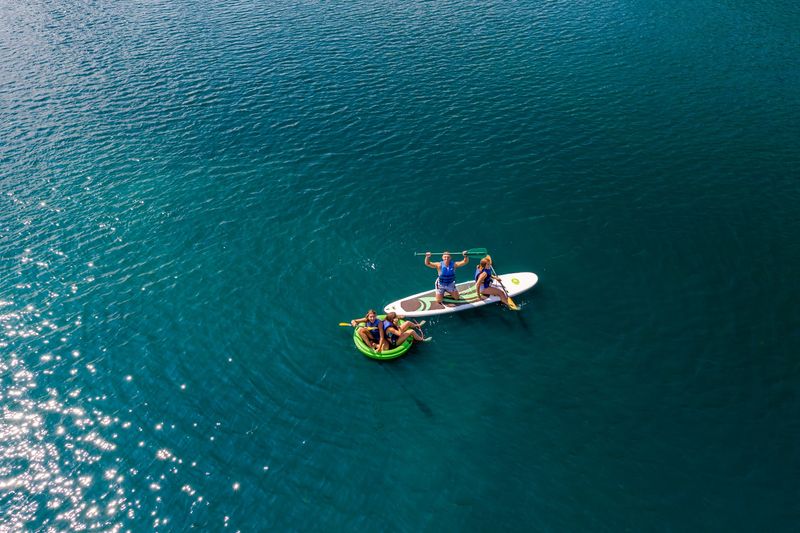 Kayaks and Paddleboards Add a Calm Side to the Fun
