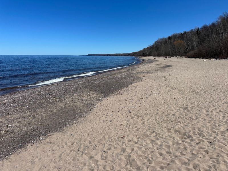Lake Superior Opens Up Beyond the Trees