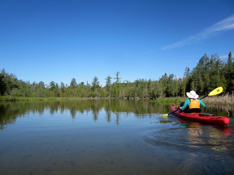 Linked lakes that never get visually boring Linked lakes that never get visually boring
