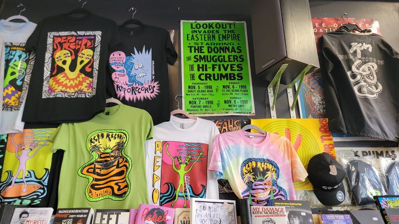 Merchandise adds a visual piece of Philly music culture