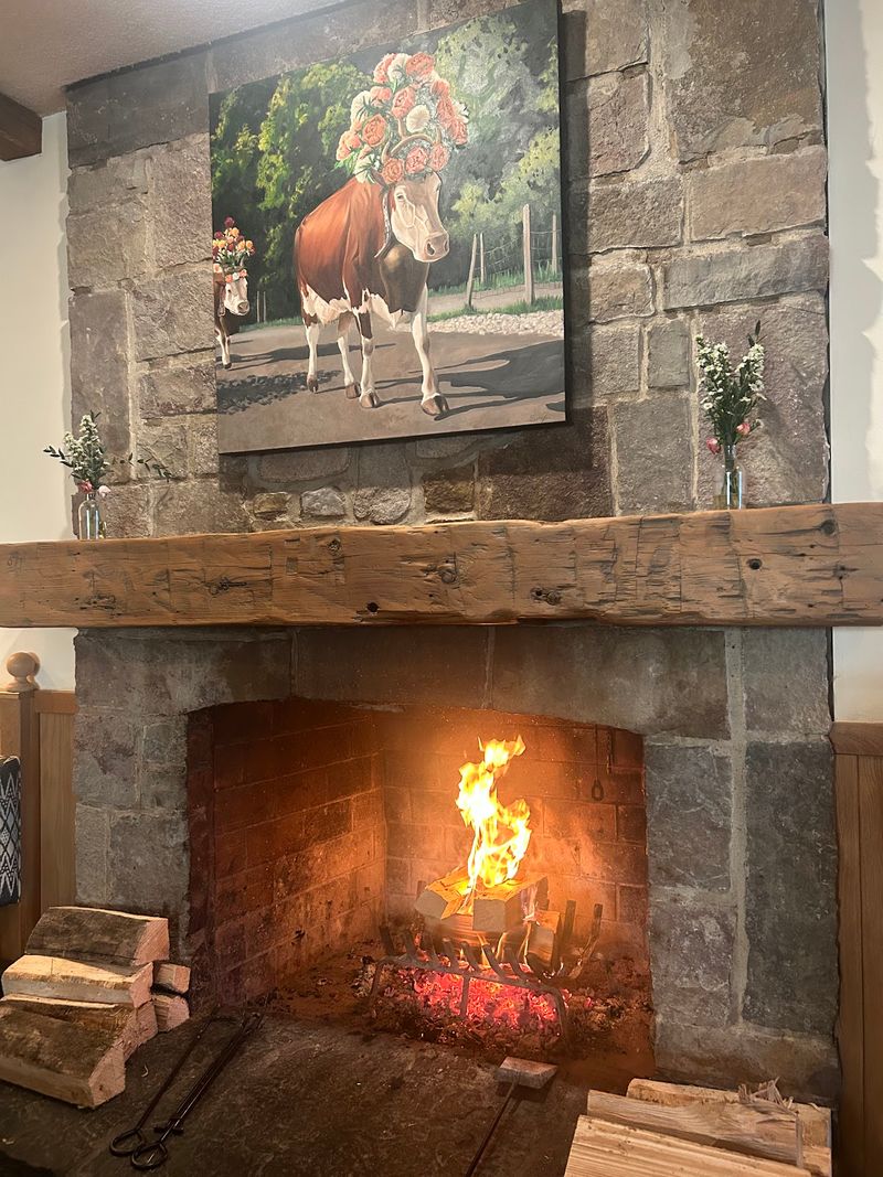 Michigan Nights Get Better With a Fireplace and Fondue Michigan Nights Get Better With a Fireplace and Fondue