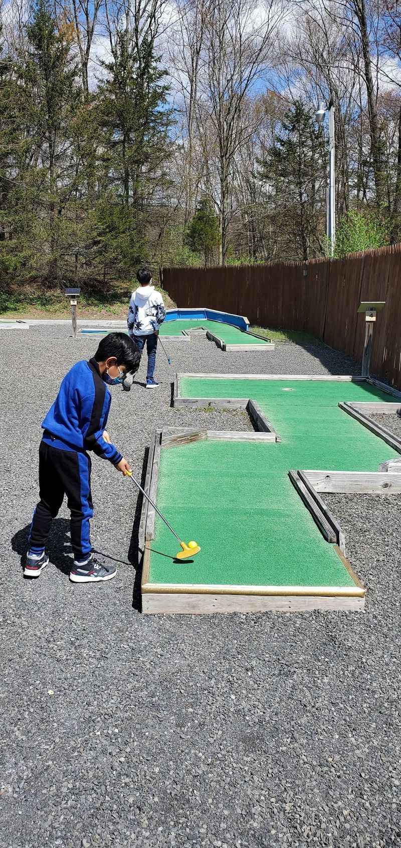 Mini Golf For A Slower Break