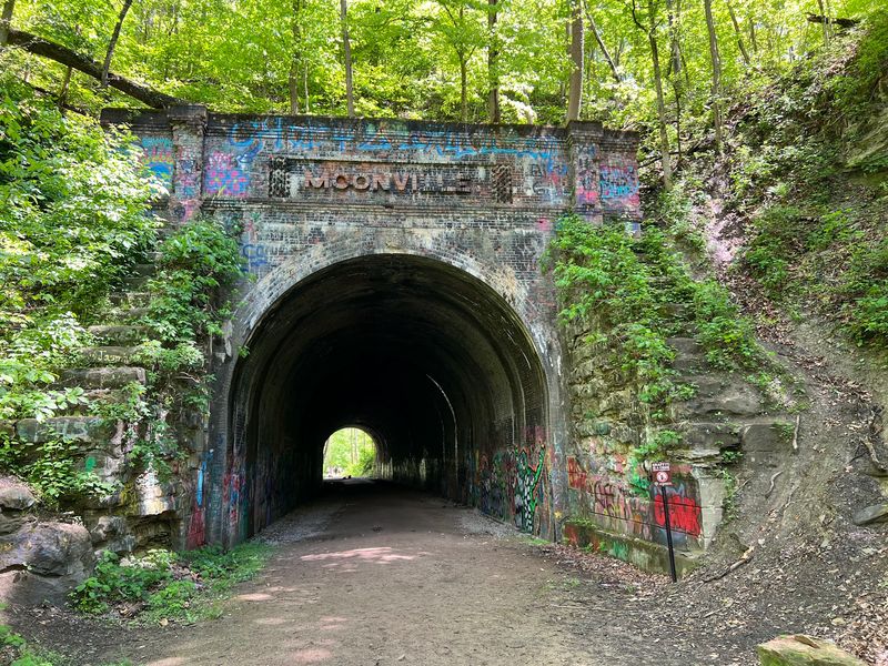 Moonville Tunnel, Zaleski