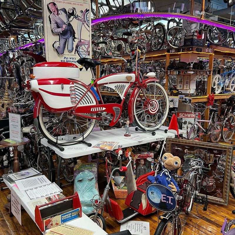 More than a museum, it is also a real bike shop More than a museum, it is also a real bike shop