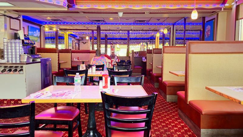 Neon Booths Bottomless Coffee and Late-Night Meals Keep It Timeless