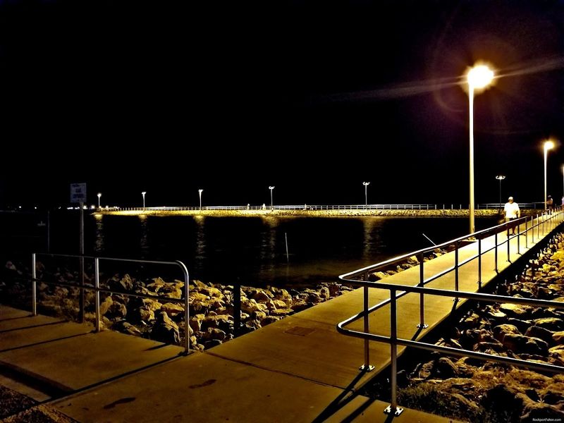 Night Fishing Under The Lights Night Fishing Under The Lights