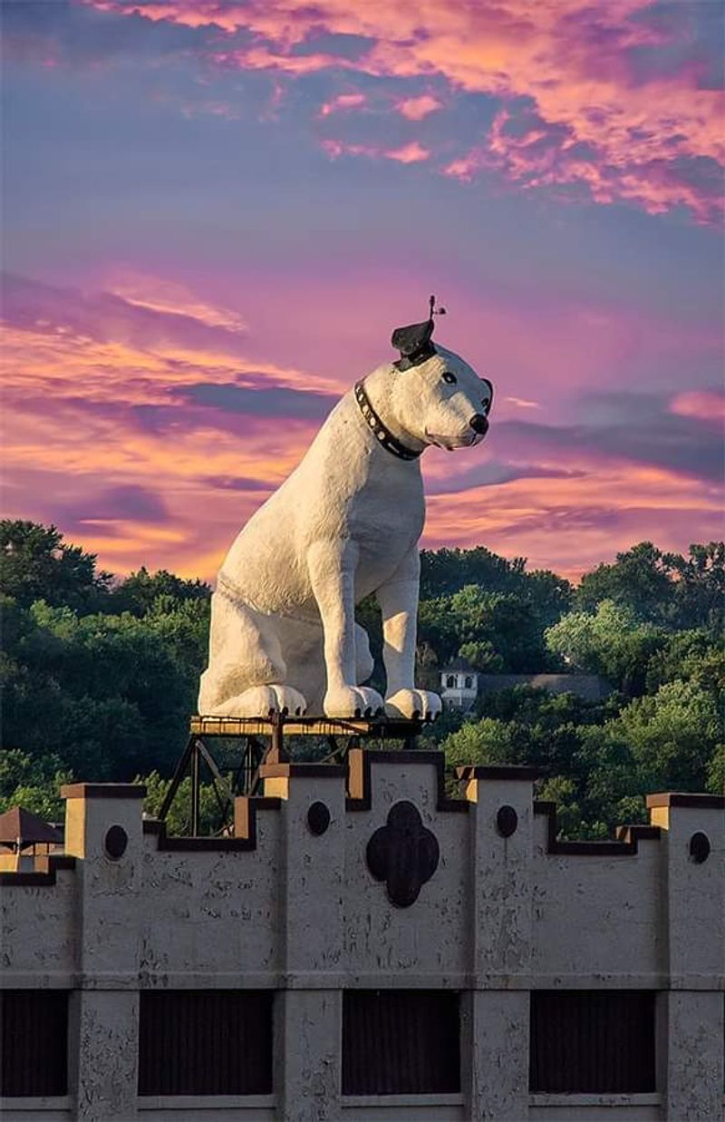 Nipper the Dog Statue - Albany
