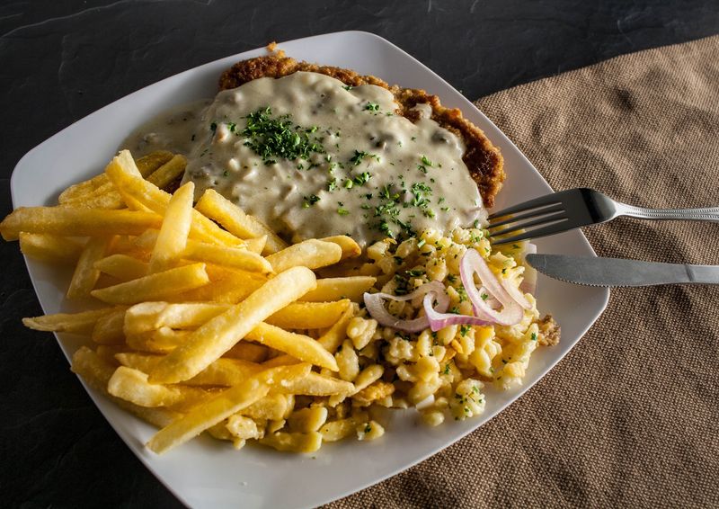 Schnitzel Done Right With Jager Style Leading The Pack