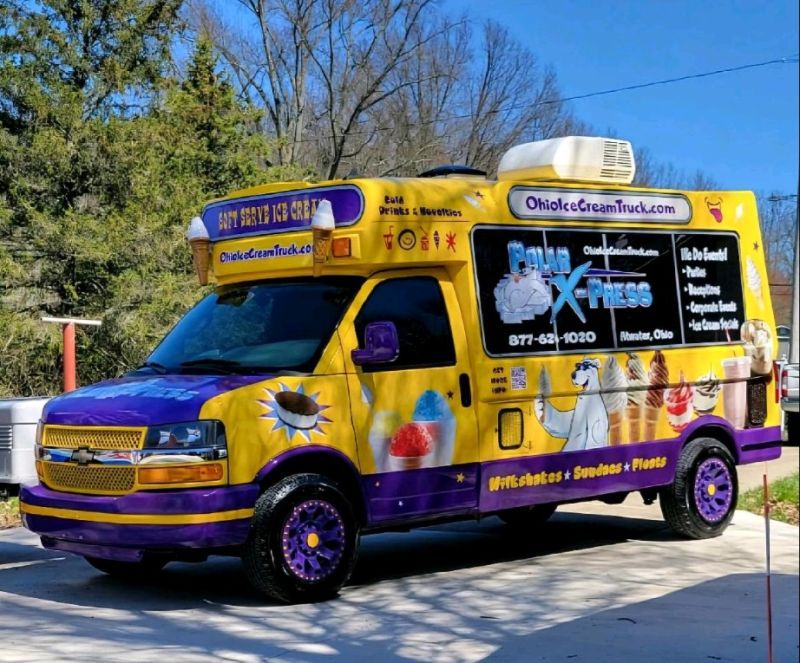 Ohio Ice Cream Truck Polar X-Press, Atwater