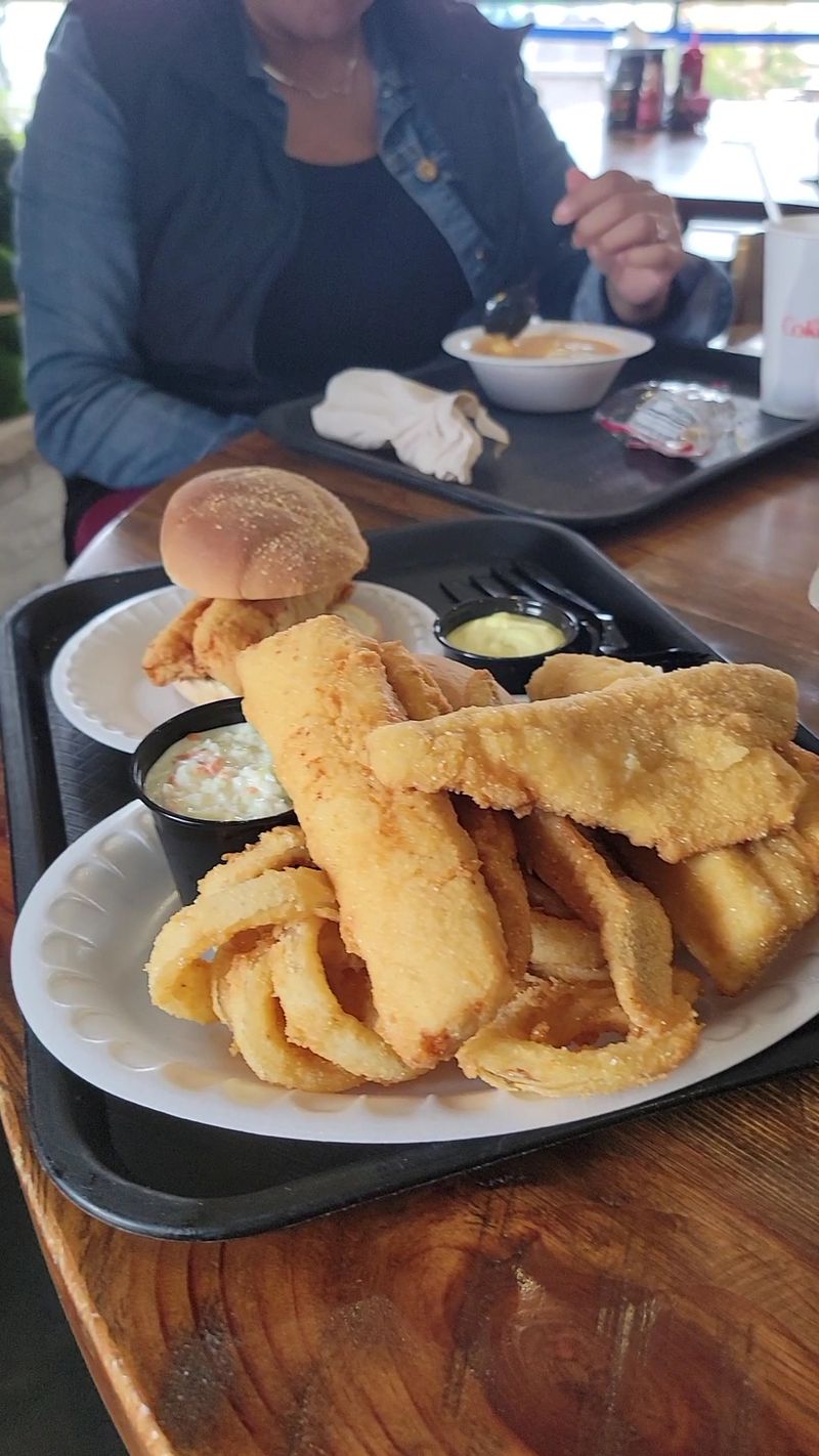 Onion Rings, Hush Puppies, and Waffle Fries Steal Attention Onion Rings, Hush Puppies, and Waffle Fries Steal Attention