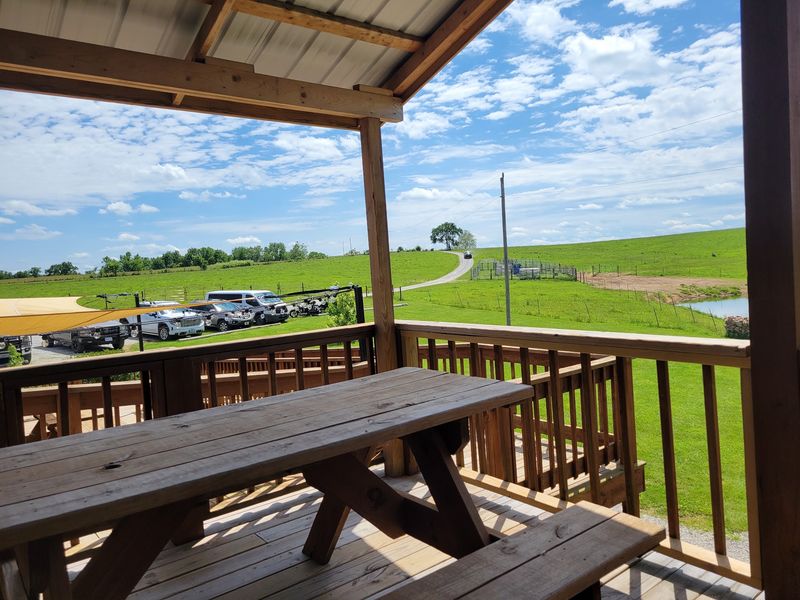 Outdoor Patios Show Off the Farm Views Outdoor Patios Show Off the Farm Views