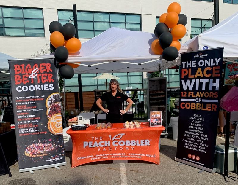 Peach Cobbler Factory, Columbus Peach Cobbler Factory, Columbus
