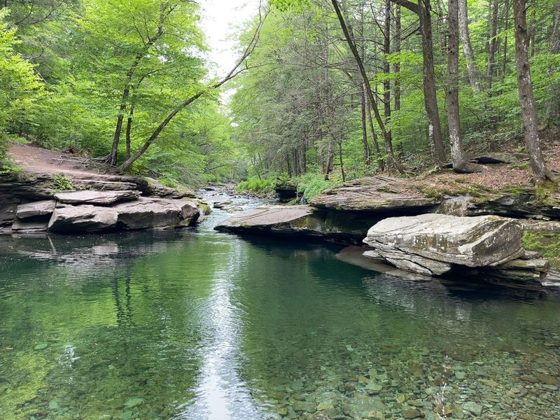 Peekamoose Blue Hole (Sundown)