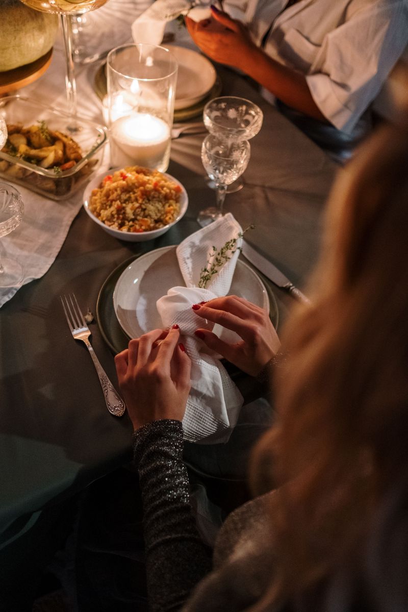 Put Your Napkin In Your Lap