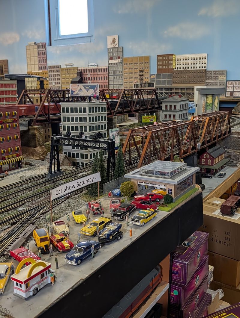 There’s More Than Model Trains on These Shelves There’s More Than Model Trains on These Shelves