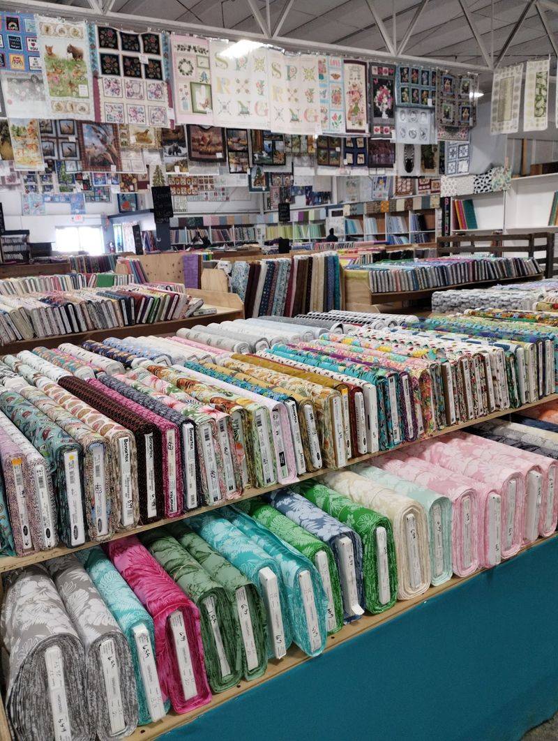 Quilters find a real happy place here Quilters find a real happy place here