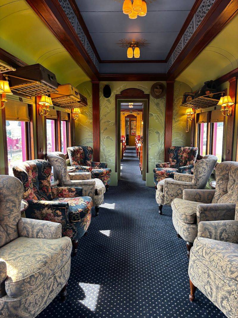 Restored Railcars Full of Old-School Charm Restored Railcars Full of Old-School Charm